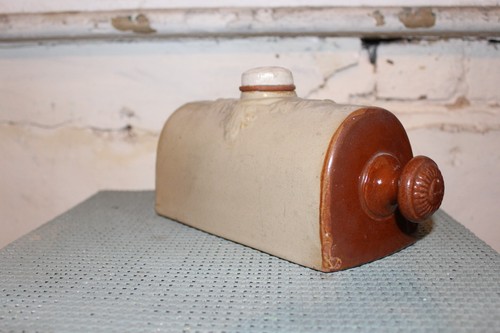 Victorian stoneware hot water - stoneware,