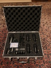 AKG Drum Set Session 1 7pc Mic Pack with Case - Black