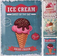 Large Retro Metal Sign Plaque