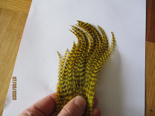Woolly bugger hackle cape - woolly,