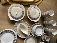 broadhurst staffordshire ironstone Kathie Winkle Concord Dinner Set