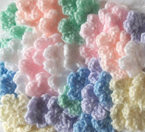 Foxy flowers hand crochet - flowers, 20