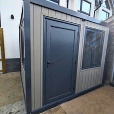 Insulated Modular Garden Room / Office / Studio / Man Cave (2.4 x 3M) 