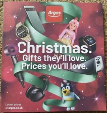 LATEST ARGOS CHRISTMAS XMAS
