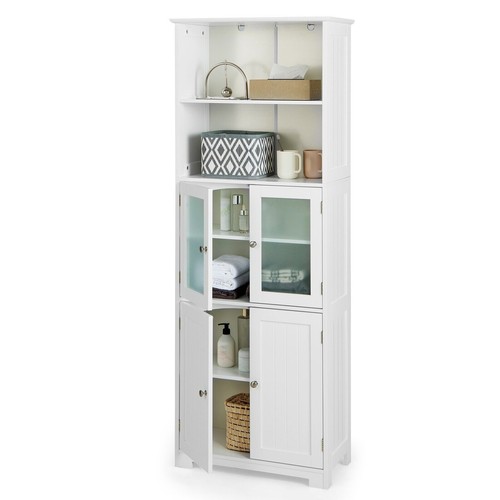 Freestanding bathroom storage - bathroom,