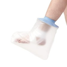 Waterproof Foot & Ankle Cast Protector for Shower – Reusable Adult Sleeve