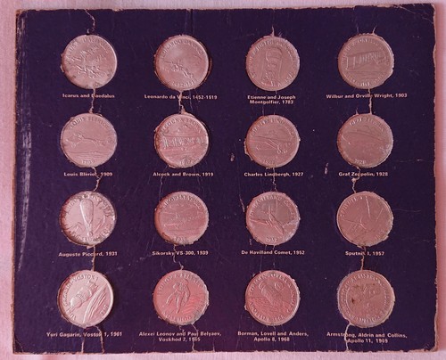 Shell man flight coin - "man,