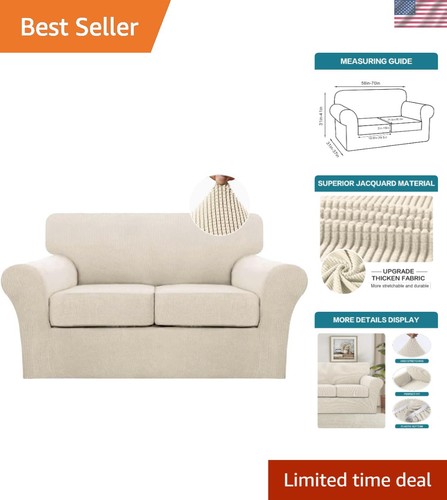 Elegant piece loveseat - 3-piece,