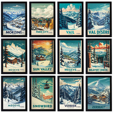Vintage Ski Resorts Travel