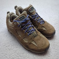 Berghaus Wexplor Trail Low Walking Shoes Uk 6 Mens Green Suede Hiking Treking