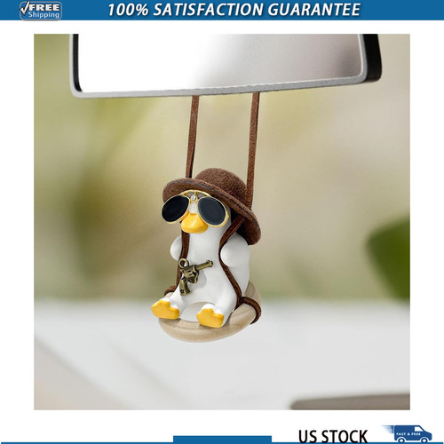 Cool swinging duck car - cool,