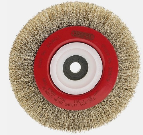 Crimped steel wire wheel 150mm - steel,