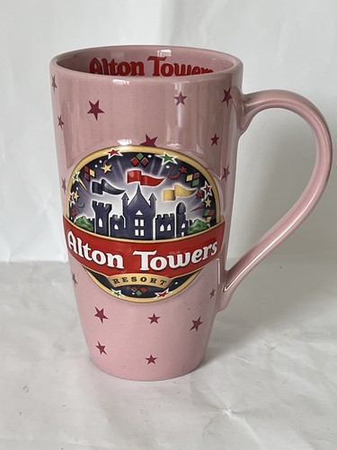 Alton towers mug pink - mug, large