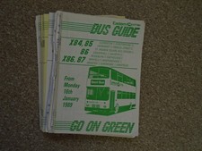 Eastern Scottish: over fifty leaflets various dates 1989