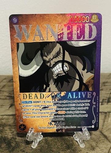 Kaido st04 003 wanted - kaido, st04-003