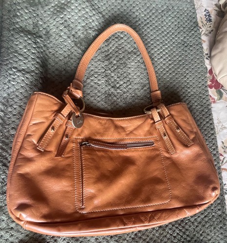 Tula tan leather handbag - tan,