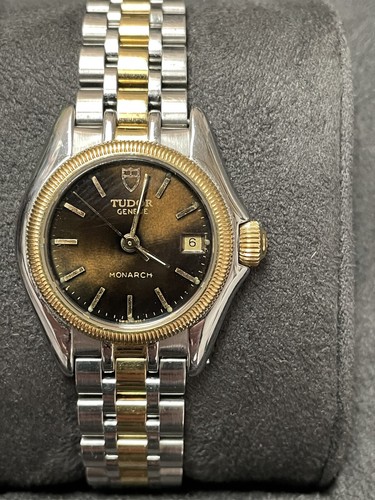 Tudor monarch two tone 18k - monarch,