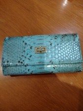 La Marey Python Clutch Wallet