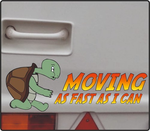 Moving fast can - fast, i