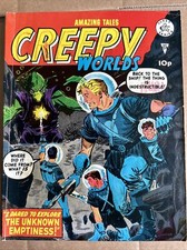 Creepy worlds comic - creepy,