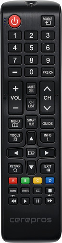 Exact replacement remote - tv,