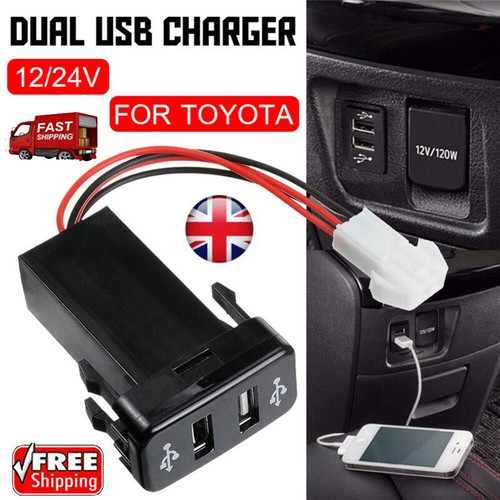 For toyota dual usb socket - toyota,