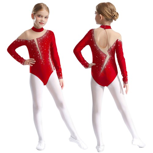 Girls rhinestone gymnastics - girls,