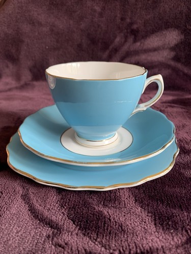 Colclough harlequin blue bone - harlequin,