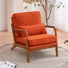 Mid Century Orange Lounge
