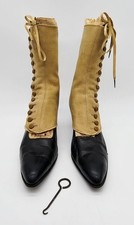 Leather High Boots Spats 14