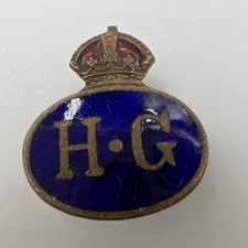 Genuine WW2 Home Guard Lapel