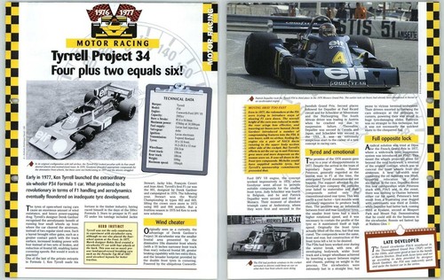 Tyrrell project motor - tyrrell, 34