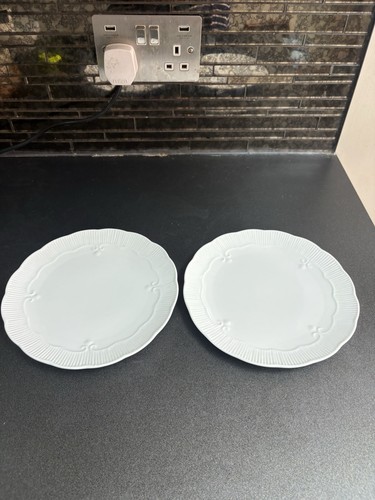 White dinner plate jeff banks - white,