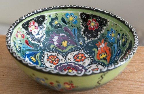 Vintage handmade hand painted - hand,