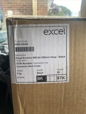 6U Black Data Network Cabinet