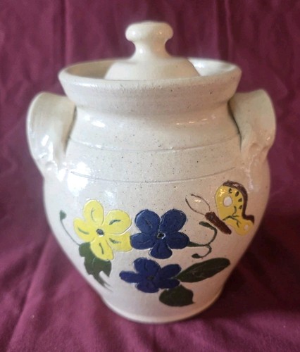 Vintage 1991 stoneware jug - jug,