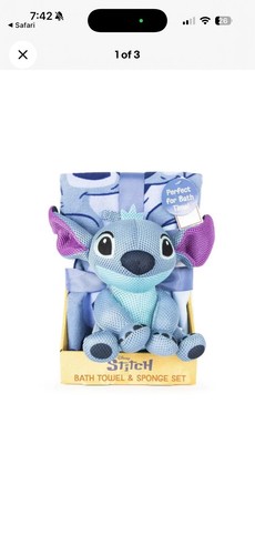 Disney stitch bath - stitch, &