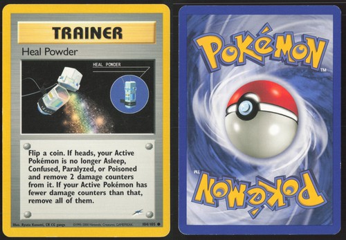 Pokemon tcg heal powder - pokemon,