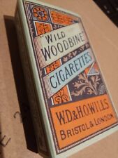 Reproduction cigarette packet for reenactors - WOODBINE 10 Cigarette packet
