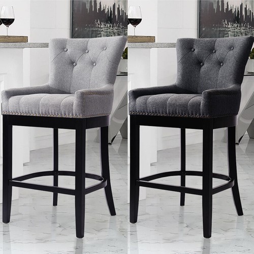 Fabric wooden breakfast bar - breakfast,