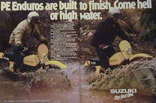Suzuki 175 250 hell or - suzuki, pe-175