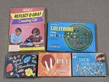 Vintage 1960s Games 5 Joblot