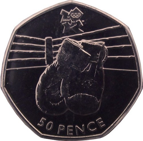 Olympic 50p coins - uk,