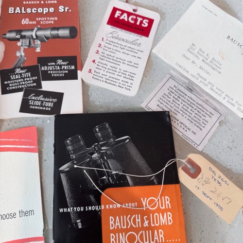 1955 bausch lomb - &,