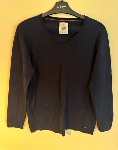 Zara boys navy neck - boys, cotton