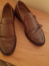 Zara Leather Monk Strap Men's