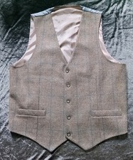 tweed mens Waistcoat Bnwot