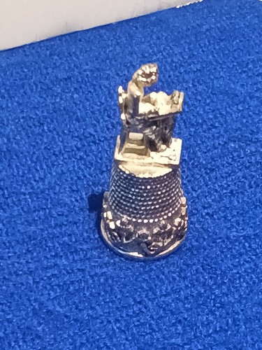 Silver thimble vintage
