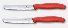 2 x Victorinox Knives RED