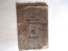 Workshop manual for an MG PA and PB,  Edition 1940